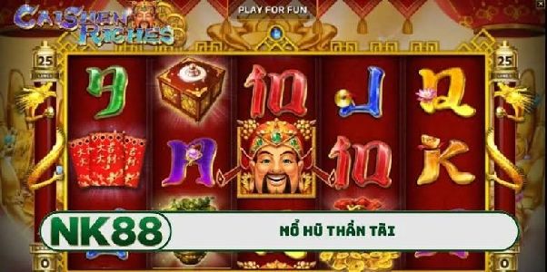 Nổ hũ Thần Tài NK88 – Mở vòng quay tài lộc giữa không gian rực rỡ