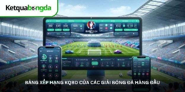 Bảng xếp hạng KQBD – Xem thứ hạng và điểm số mới nhất