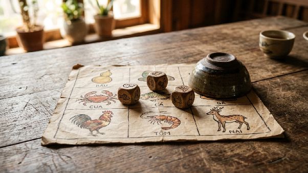 Xóc đĩa, bầu cua, tôm cá: vì sao trò chơi dân gian Việt vẫn sống khỏe qua trăm năm?